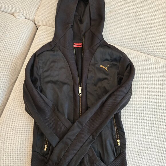 Vintage Y2K Puma Moto Hoodie - Picture 2 of 7